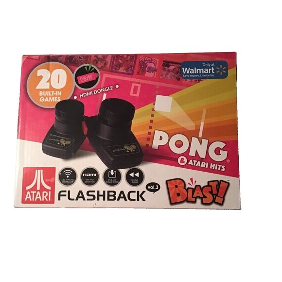 ATARI Flashback Volume 3 Blast! 20 Built-In Games Pong & Atari Hits - Picture 1 of 2